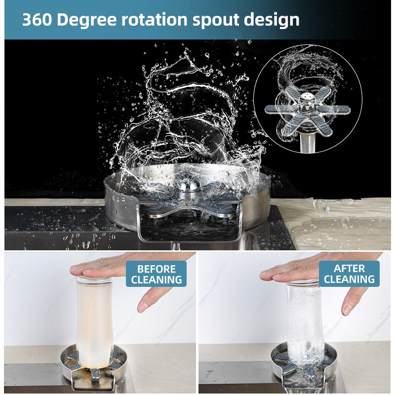 Automatic Glass Cup Cleaner